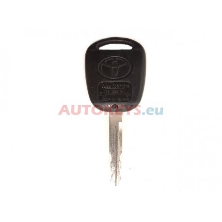Original Regular Key For Toyota : 433.92MHz : TIRIS DST 4D : 2 Buttons :  736716-A