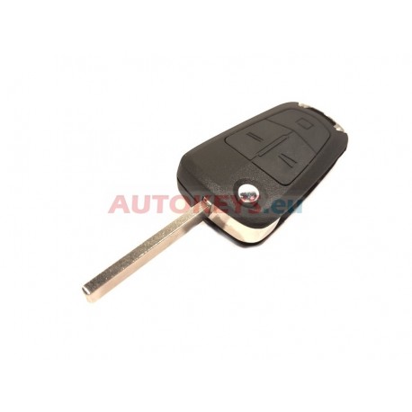 New High Quality Remote Flip Key Case For Opel : 3 Buttons : HU100