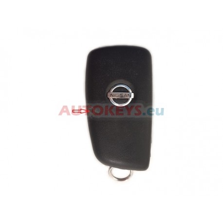 Original Smart Flip Key For Nissan : 433.92MHz : PCF7961A : HITAG2+ EE : TWB1G767 : 2 Buttons
