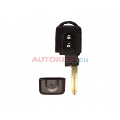 New Smart Remote Key Case For Nissan Micra/Xtrail/Qashqai/Juke : 2 Buttons : Blade Signature NSN14