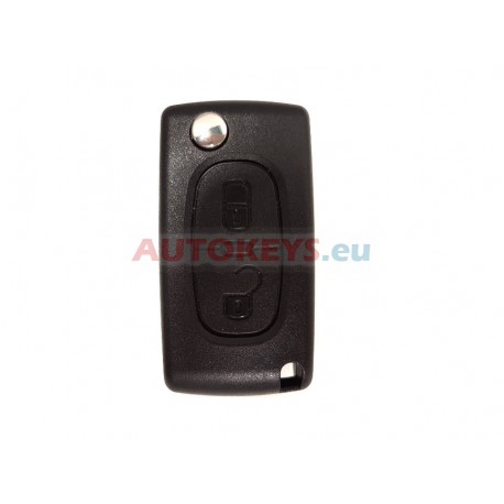 New Flip Remote Key Fob For Citroen :...