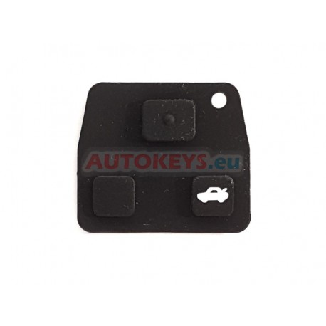 Silicon Black Rubber 3 Button Pad...