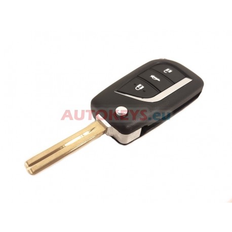 New High Quality Flip Key Case For Toyota : Blade Signature TOY48 : 3 Buttons