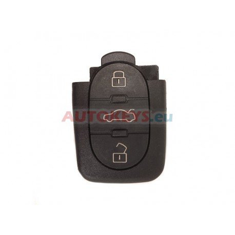 New Remote Key Case For Audi : 3 Buttons