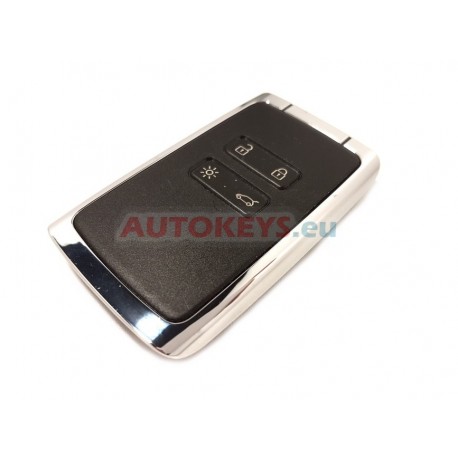 Original Card Key For Renault : 433.92MHz : 6 HITAG AES : CMIIT ID: 2014DJ3370 : 4 Buttons