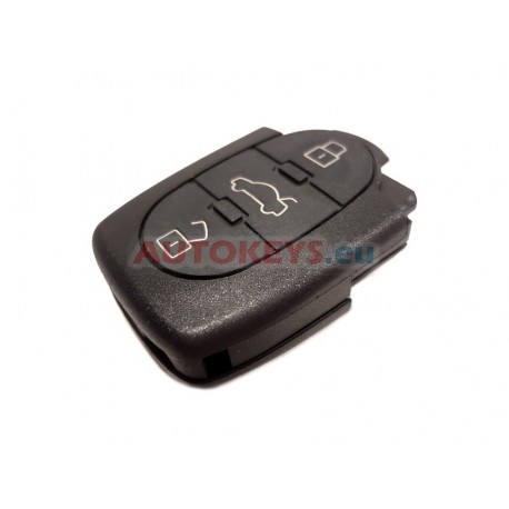 New Remote Key Case For Audi : 433.92MHz : 3 Buttons : 4D0 837 231 N