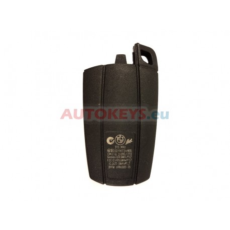 New Smart Remote Key For BMW : 315MHz : PCF7945A : HITAG2+ EE : 6986583-05 : 3 Buttons
