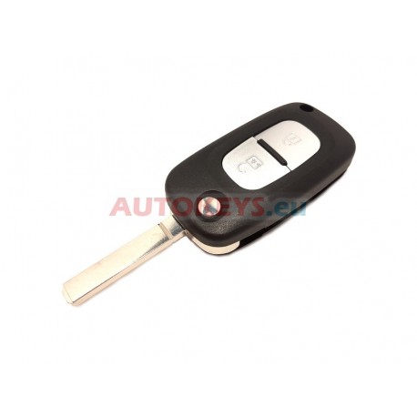 New Flip Remote Key Case For Renault : 2 Buttons : VA2
