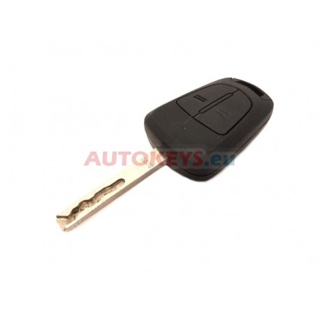 Original Regular Remote Key For Vauxhall/Opel Corsa/Astra/Meriva : 433MHz : PCF7x41A : HITAG2+ EE : 13.387.368 V1.0 : 2 Buttons