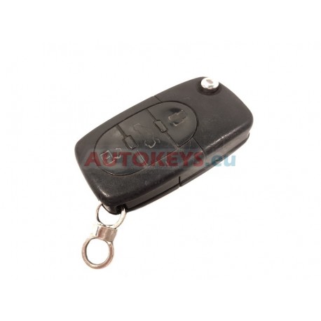 Original Used Remote Key For Audi : 433.92MHz : 3 Buttons : 4D0 837 231 A