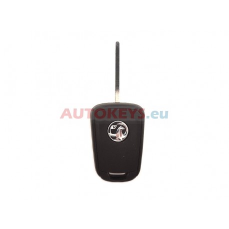 Regular Remote Key Fob For Vauxhall : 433MHz : PCF7x41A HITAG2+ EE : HU100 : 2 Buttons
