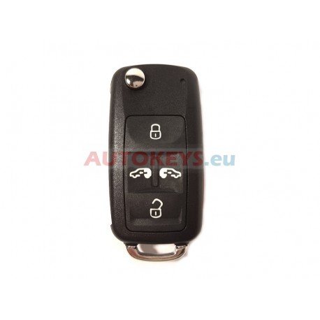 New Flip Remote Key For VW : 434MHz :...