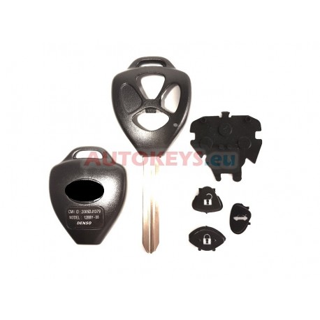 New Regular Key Case Cover For Toyota : 3 Buttons : 12BBY-08