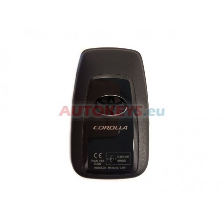 New Smart Remote Key For Toyota Corolla : 434MHz : TIRIS RF430(8A) : HITAG2 : 3 Buttons