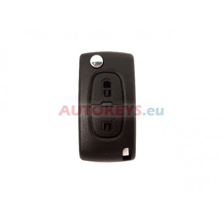 New Flip Remote Key Fob For Citroen :...