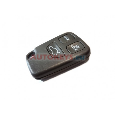 New Remote Fob Case For Volvo : 9166199 : FCC ID: HYQ1512J : 3 Buttons