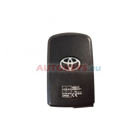 Original Smart Remote Key For Toyota Auris: 434MHz : TIRIS RF430(8A) : BA7EQ : 2 Buttons