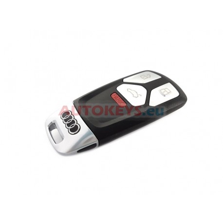Original Smart Remote Key For Audi : 433MHz : 3+1 Buttons : 4M0959754AK