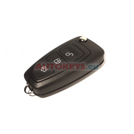 Original Flip Remote Key For Ford : 434MHz : TIRIS DST80 : AM5T-15K601-AF : 3 Buttons