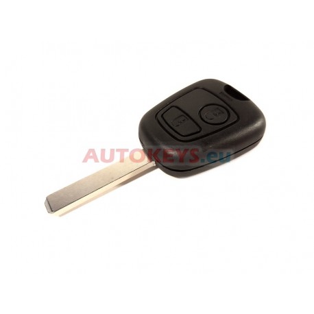 New Regular Remote Key For Peugeot : 433.92MHz : PCF7961A : HITAG2 : 2 Buttons