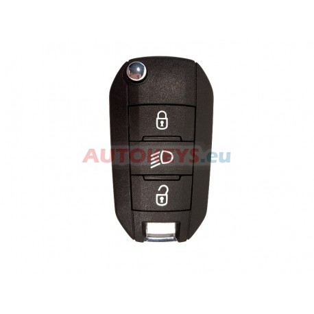 New Flip Remote Key For Peugeot :...