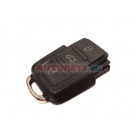 Remote Key Body For VW : 433.92MHz : 3 Buttons