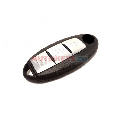 New Smart Remote Key Fob For Nissan : 433.92MHz : 6 HITAG AES : S180144102 : 2 Buttons