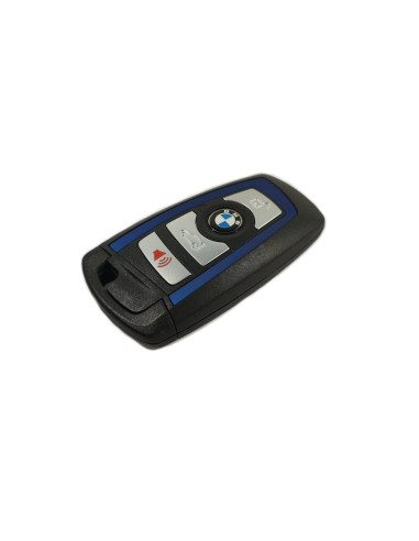 Original Smart Remote Key For BMW : 434MHz : PCF7953V : HITAG Pro : 4 Buttons : 9312544 : HUF5767 : Blue Line