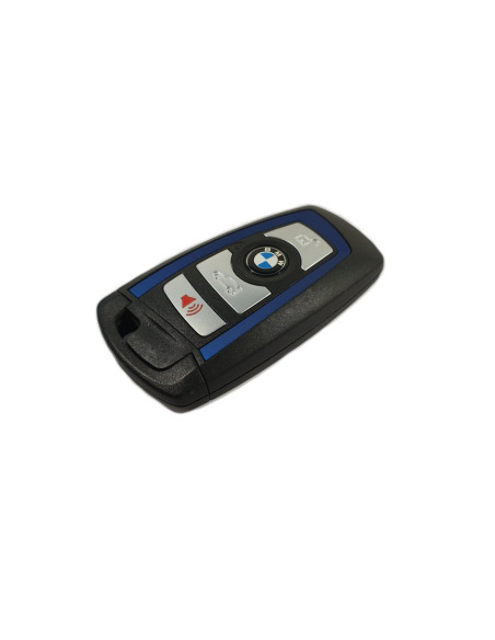Original Smart Remote Key For BMW : 434MHz : PCF7953V : HITAG Pro : 4 Buttons : 9312544 : HUF5767 : Blue Line
