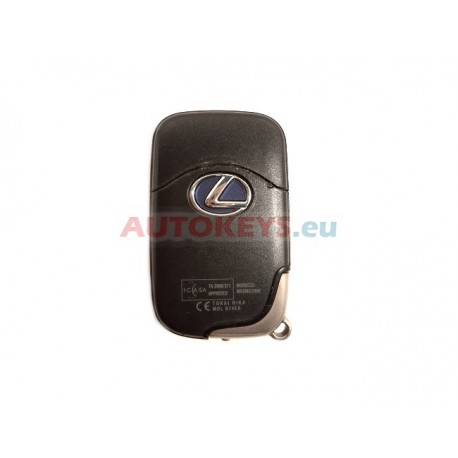 Original Smart Remote Key For Lexus : 433.92MHz : TIRIS 4D : B74EA : 2 Buttons