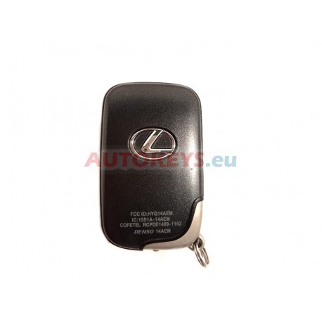 Original Smart Remote Key For Lexus : 315MHz : TIRIS 4D+ : 14AEM : 4 Buttons