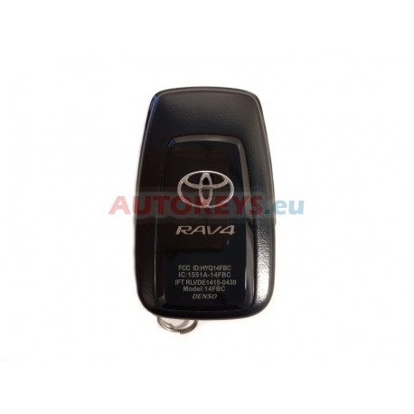 Original Smart Remote Key For Toyota RAV4 : 315MHz : TIRIS RF430(8A) : 14FBC : 3 Buttons