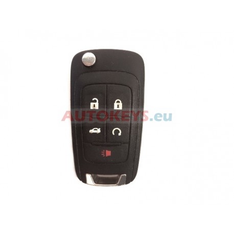 Original Smart Flip Remote Key For Chevrolet : 315MHz : PCF7941E : HITAG2 Extended : OHT01060512 : 5 Buttons